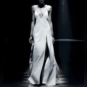 Khaite Nonya Crepe Maxi Dress